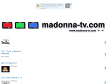 Tablet Screenshot of madonna-tv.com